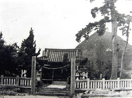香北の観光と産業(S30年頃)-古天神社 香北の観光と産業(S30年頃)-古天神社