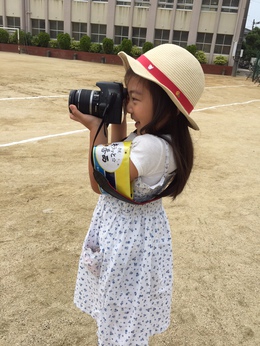 おにいさんのキックが強くてびっくりしました。みんなつよそうでした。(豆記者・鈴木さん(1年生)撮影) おにいさんのキックが強くてびっくりしました。みんなつよそうでした。