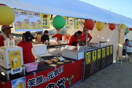 屋台(讃岐食堂)(ホームページ委員会取材班撮影) 屋台(讃岐食堂)