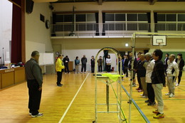 開会式の様子です(ホームページ委員会取材班撮影) 開会式の様子です