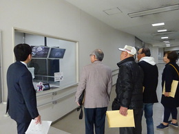 どの設備棟もきれいな空気で臭いもない。(衛生組合協議会撮影) どの設備棟もきれいな空気で臭いもない。