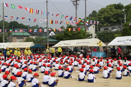 大会会長の挨拶です(ホームページ委員会取材班撮影) 大会会長の挨拶です