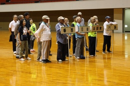 閉会式です(ホームページ委員会取材班撮影) 閉会式です