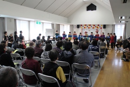 学習発表会(ホームページ委員会撮影) 学習発表会
