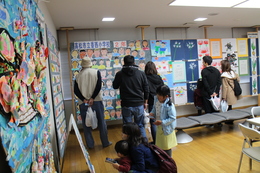 幼稚園・小学校の作品(ホームページ委員会撮影) 幼稚園・小学校の作品