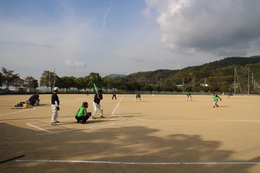 50歳以上ソフトボール(ホームページ委員会撮影) 50歳以上ソフトボール