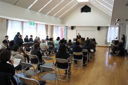 反省会の様子です(ホームページ委員会撮影) 反省会の様子です