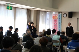 反省会の様子です(ホームページ委員会撮影) 反省会の様子です