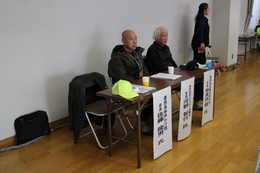 反省会の様子です(ホームページ委員会撮影) 反省会の様子です