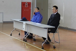 来賓の方々(ホームページ委員会撮影) 来賓の方々