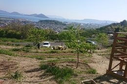 気持ちの良い風が吹いていました(衛生組合協議会撮影) 気持ちの良い風が吹いていました