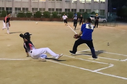24日の試合の様子(ホームページ委員会撮影) 24日の試合の様子