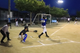 24日の試合の様子(ホームページ委員会撮影) 24日の試合の様子