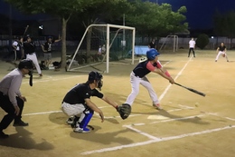 24日の試合の様子(ホームページ委員会撮影) 24日の試合の様子