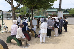表彰式です(ホームページ委員会撮影) 表彰式です