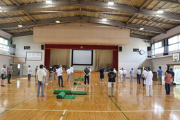 開会(ホームページ委員会撮影) 開会