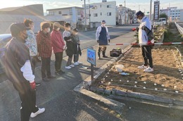 まずは作業手順の説明から(加藤様撮影) まずは作業手順の説明から