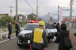 無事保護されました(ホームページ委員会撮影) 無事保護されました