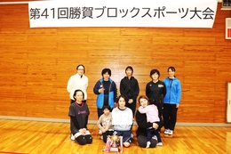 優勝メンバーです(ホームページ委員会撮影) 優勝メンバーです