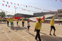 開会式 入場行進(ホームページ委員会撮影) 開会式 入場行進