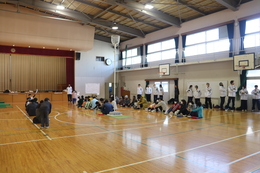 開会式の様子(ホームページ委員会撮影) 開会式の様子
