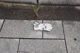 捨てられていたごみをいくつか(環境衛生組合協議会撮影) 捨てられていたごみをいくつか