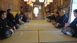 平賀神社本祭り(平賀北秋祭り実行委員会撮影) 平賀神社本祭り