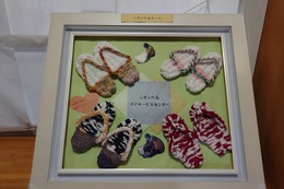作品展(1Fホール)(ホームページ委員会撮影) 作品展(1Fホール)