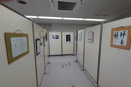 作品展(小会議室)(ホームページ委員会撮影) 作品展(小会議室)