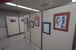 作品展(小会議室)(ホームページ委員会撮影) 作品展(小会議室)