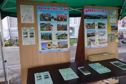 活動展示(ホームページ委員会撮影) 活動展示