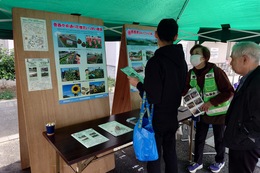 活動展示(ホームページ委員会撮影) 活動展示
