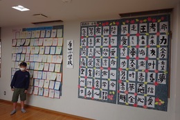 作品展(中会議室)(ホームページ委員会撮影) 作品展(中会議室)