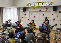 学習発表会(ホームページ委員会撮影) 学習発表会