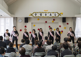 学習発表会(ホームページ委員会撮影) 学習発表会
