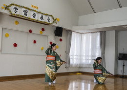 学習発表会(ホームページ委員会撮影) 学習発表会