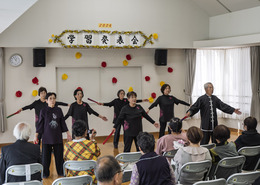 学習発表会(ホームページ委員会撮影) 学習発表会