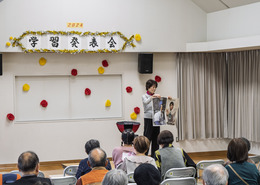 学習発表会(ホームページ委員会撮影) 学習発表会