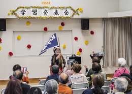 学習発表会(ホームページ委員会撮影) 学習発表会
