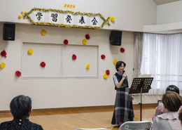 学習発表会(ホームページ委員会撮影) 学習発表会