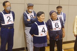笑顔が見られますね(香西地区スポーツ推進委員撮影) 笑顔が見られますね