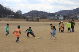 4種類目の鬼ごっこ(ホームページ委員会撮影) 4種類目の鬼ごっこ