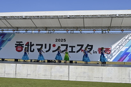 フラダンス(実行委員会取材班撮影) フラダンス