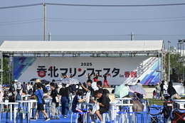 香北マリンフェスタin香西ダンス甲子園(実行委員会取材班撮影) 香北マリンフェスタin香西ダンス甲子園