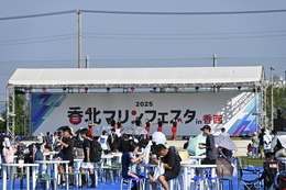 香北マリンフェスタin香西ダンス甲子園(実行委員会取材班撮影) 香北マリンフェスタin香西ダンス甲子園