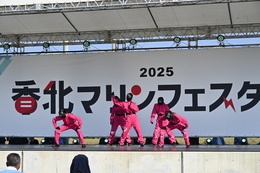 香北マリンフェスタin香西ダンス甲子園(実行委員会取材班撮影) 香北マリンフェスタin香西ダンス甲子園