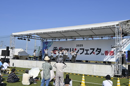 香北マリンフェスタin香西ダンス甲子園(実行委員会取材班撮影) 香北マリンフェスタin香西ダンス甲子園