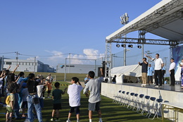 宝くじ大抽選会(実行委員会取材班撮影) 宝くじ大抽選会