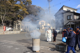 笠居郷各地で上がっています(ホームページ委員会撮影) 笠居郷各地で上がっています