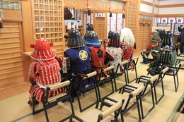 出陣祈祷の様子(ホームページ委員会撮影) 出陣祈祷の様子